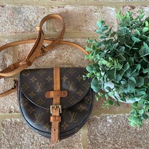 Louis Vuitton | Authentic LV Monogram | Chantilly PM | Crossbody Saddle Bag